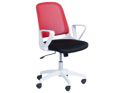 Καρέκλα γραφείου Carmen 7033 (κόκκινο-μαύρο)